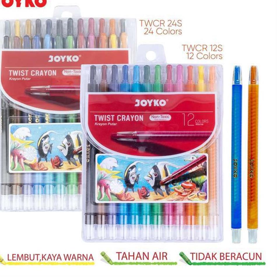 

Segera Belanja Crayon Putar Titi Joyko 12 Warna
