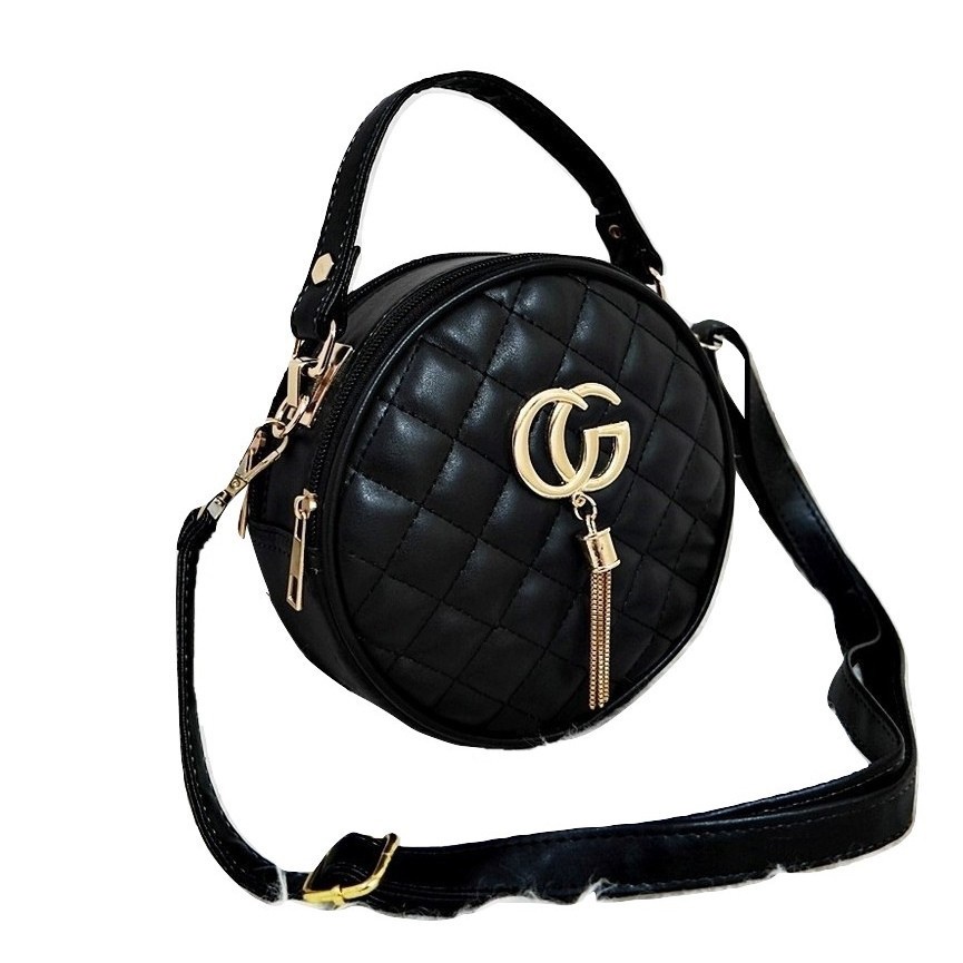 Tas Bulat Selempang 05-2135 Bag wanita murah tas Fashion andin korea style grosir murah THR