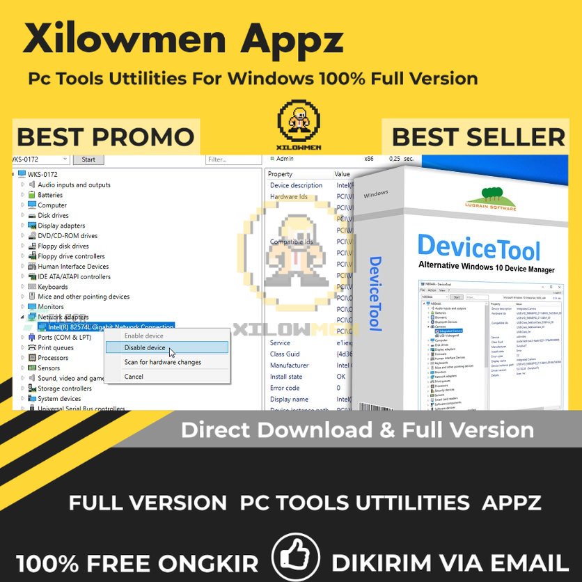 [Full Version] DeviceTool Pro PC Tools Software Utilities Lifetime Win OS