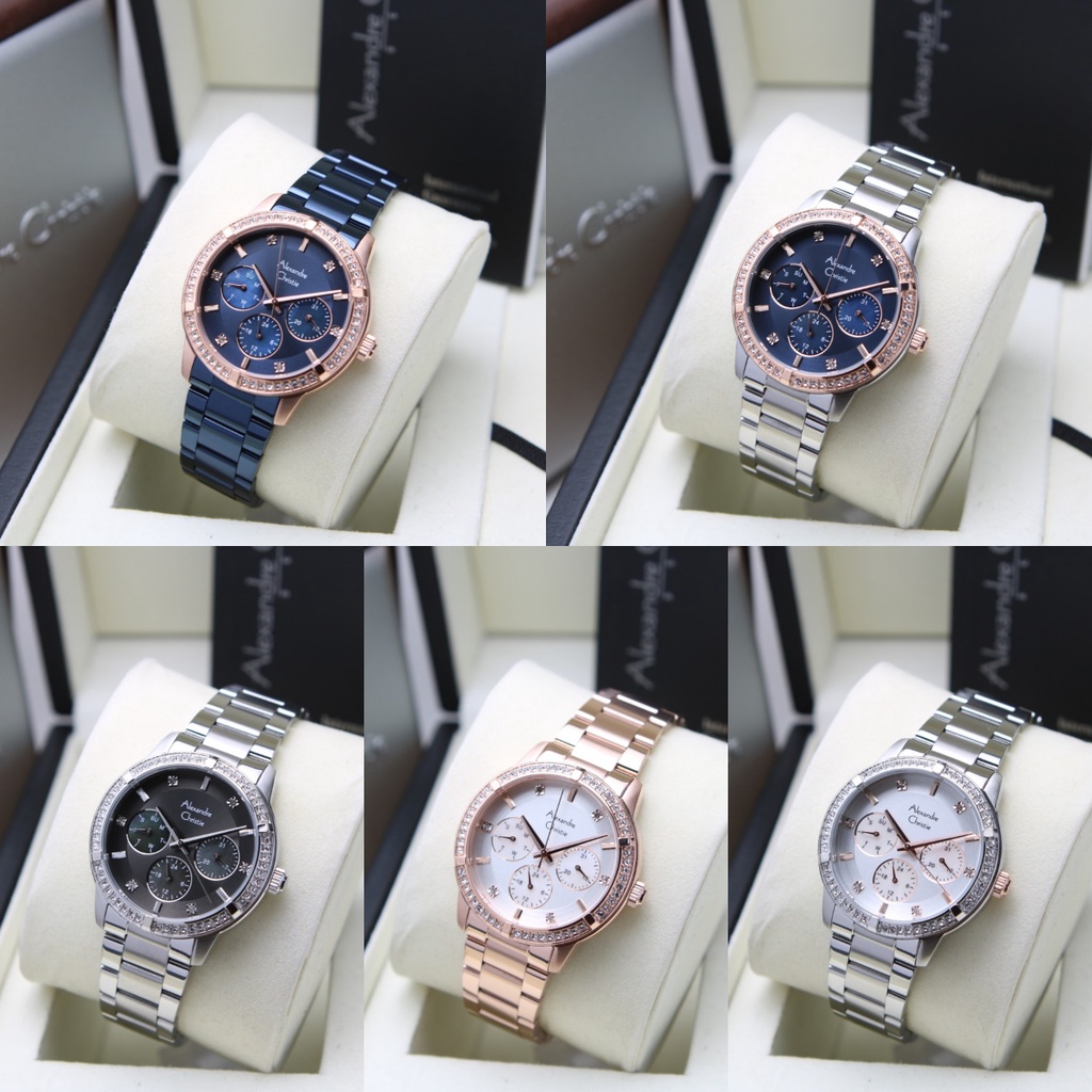 JAM TANGAN WANITA ALEXANDRE CHRISTIE AC 2A45 ORIGINAL GARANSI RESMI 1 TAHUN