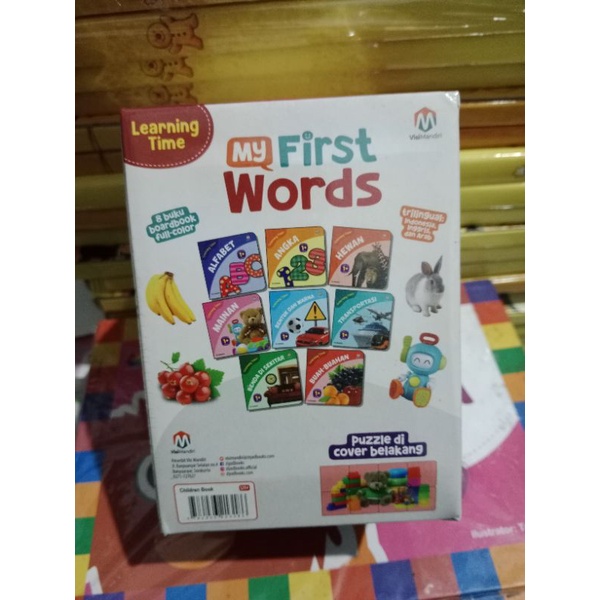 Learning Time My First Words