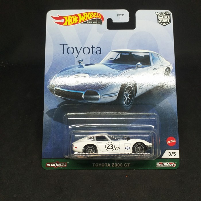Diecast Hotwheels Premium Toyota 2000 Gt