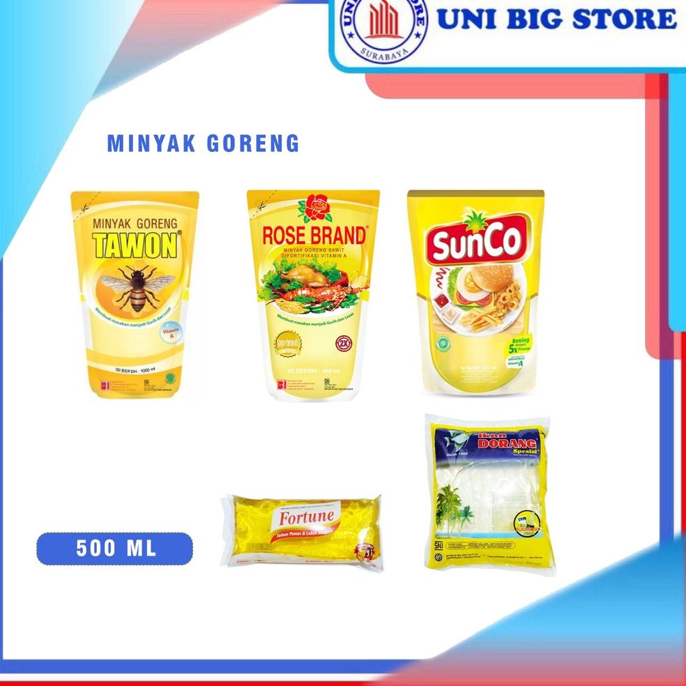 

Q32 Minyak Goreng 500 ml Dorang Tawon Sunco Fortune RoseBrand TREND TERKINI ㆅ