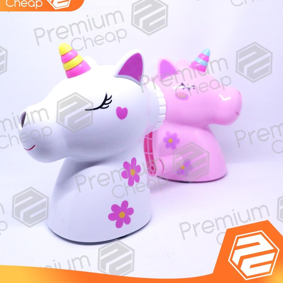 

Paling Laku [1 PC] Serutan Pensil Putar Unicorn Xiaolingjing Sharpener