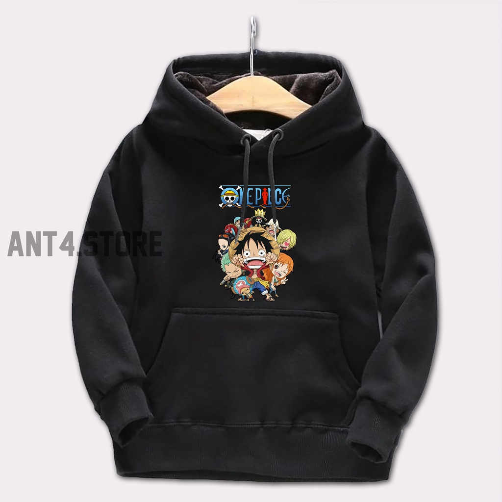 HODIE ANAK LAKI LAKI USIA 2 - 12 TAHUN JAKET LUFFY ANIME JAPAN / HOODIE COWOK ONE PIECE TERBARU PROMO