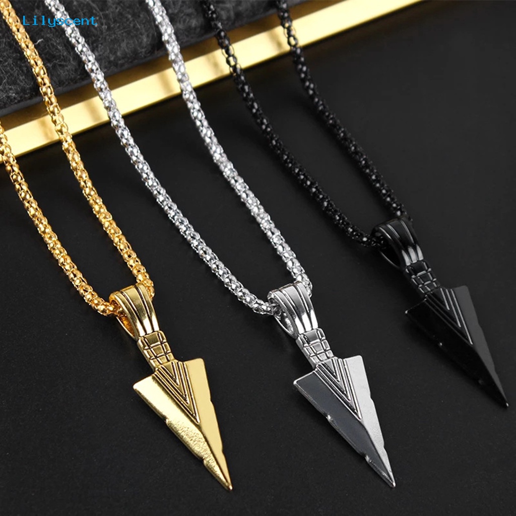 [LS] Pria Kalung Rantai Tulang Stainless Steel Hip Hop Keren High Gloss Hadiah Fashion Perhiasan Kepala Liontin Sweater Kalung Untuk Harian