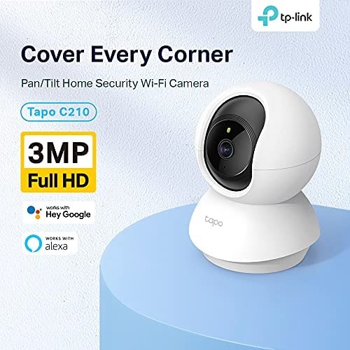 Camera CCTV TAPO C200 / C2100 Home Security Wi-Fi Pan and Tilt KAmera1080p PTZ 3Mp Bardi Smart Home