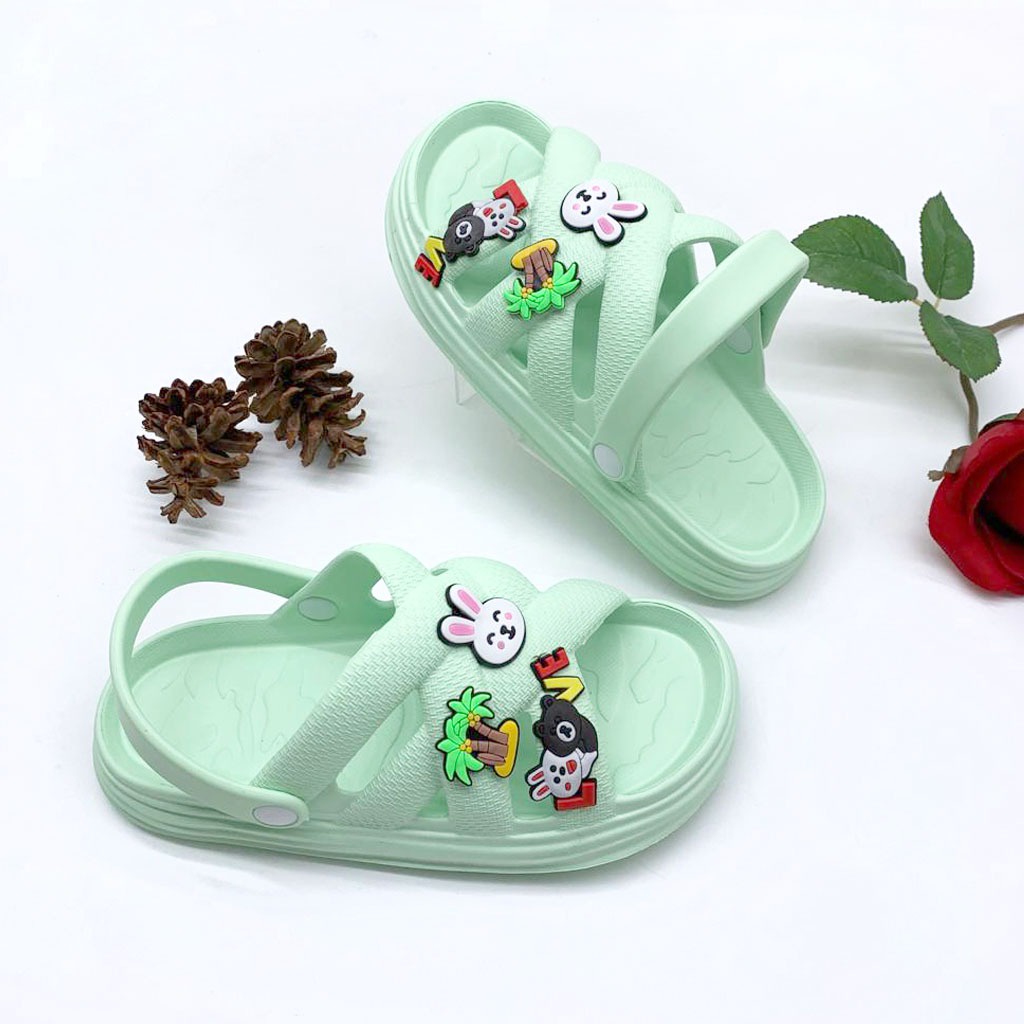 Sandal Selop Wanita Untuk Anak Dan Dewasa Bahan Karet Korean Style Terbaru Uk.30-40