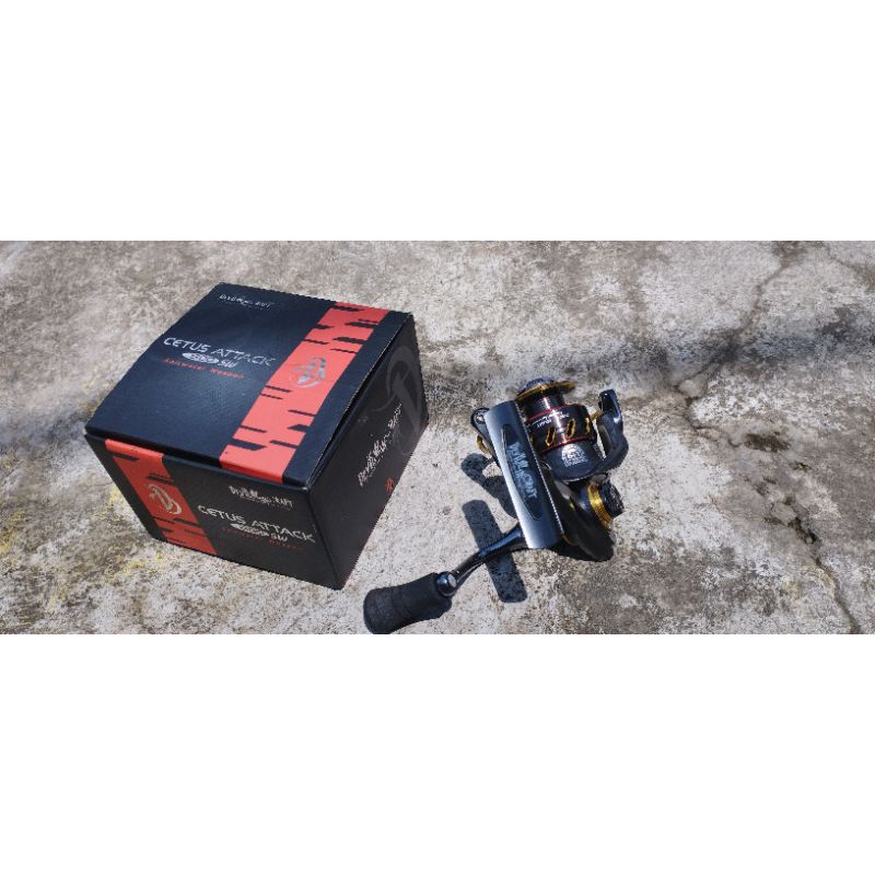 Reel spinning Ultralight Cettus Attack 800 second bagus