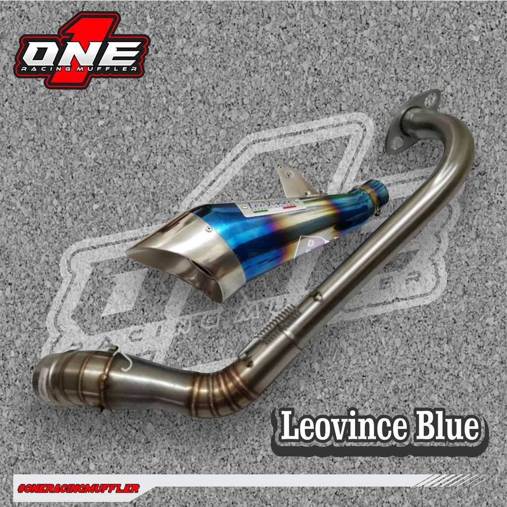 Knalpot Leovince Blue Nmax Aerox Xmax PCX Vario Scoopy Beat Mio