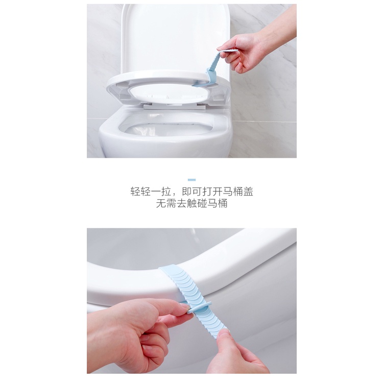 Tali Toilet Handle / Belt Handle Pegangan Pengangkat Dudukan Kloset / Alat Pegangan Tutup Kloset Anti Kotor Flipper Handle Toilet