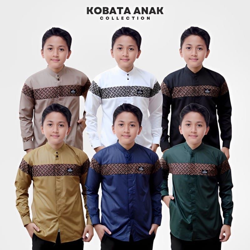 Atasan Muslim Anak Laki Laki Baju Muslim Anak Laki Laki Baju Koko Anak Usia 6 Sampai 16 Tahun Baju K