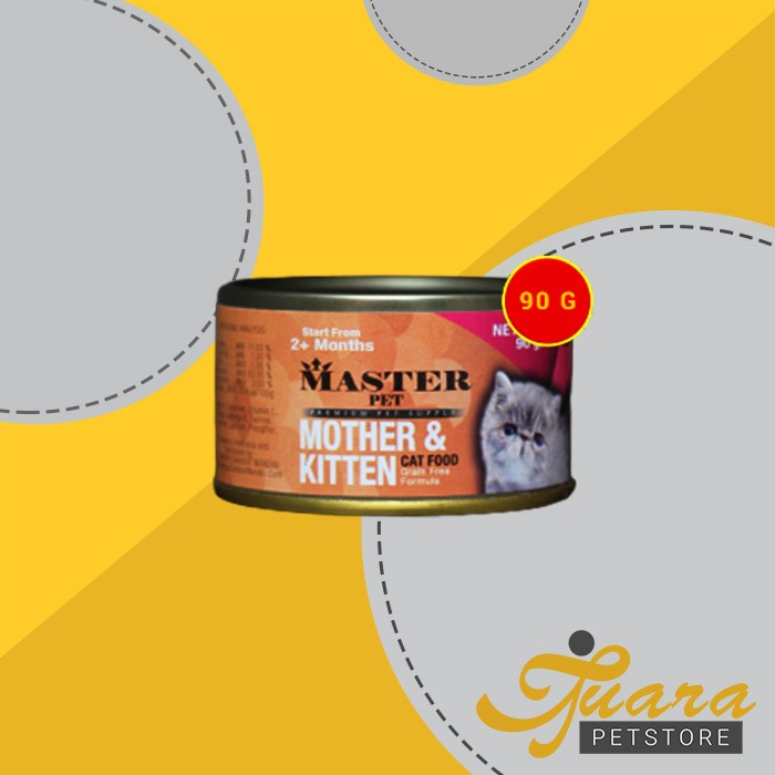 Makanan Kucing Kaleng Master Wet Cat Food Can