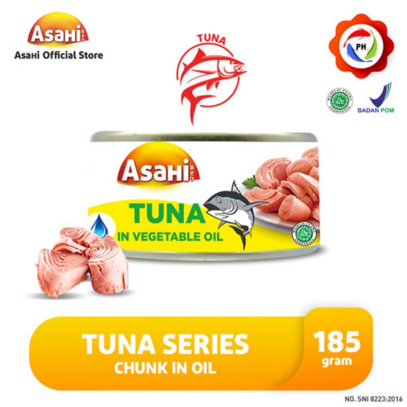 

Asahi tuna in oil (harga per 10 kaleng/ 20 kaleng/ 1 dus)