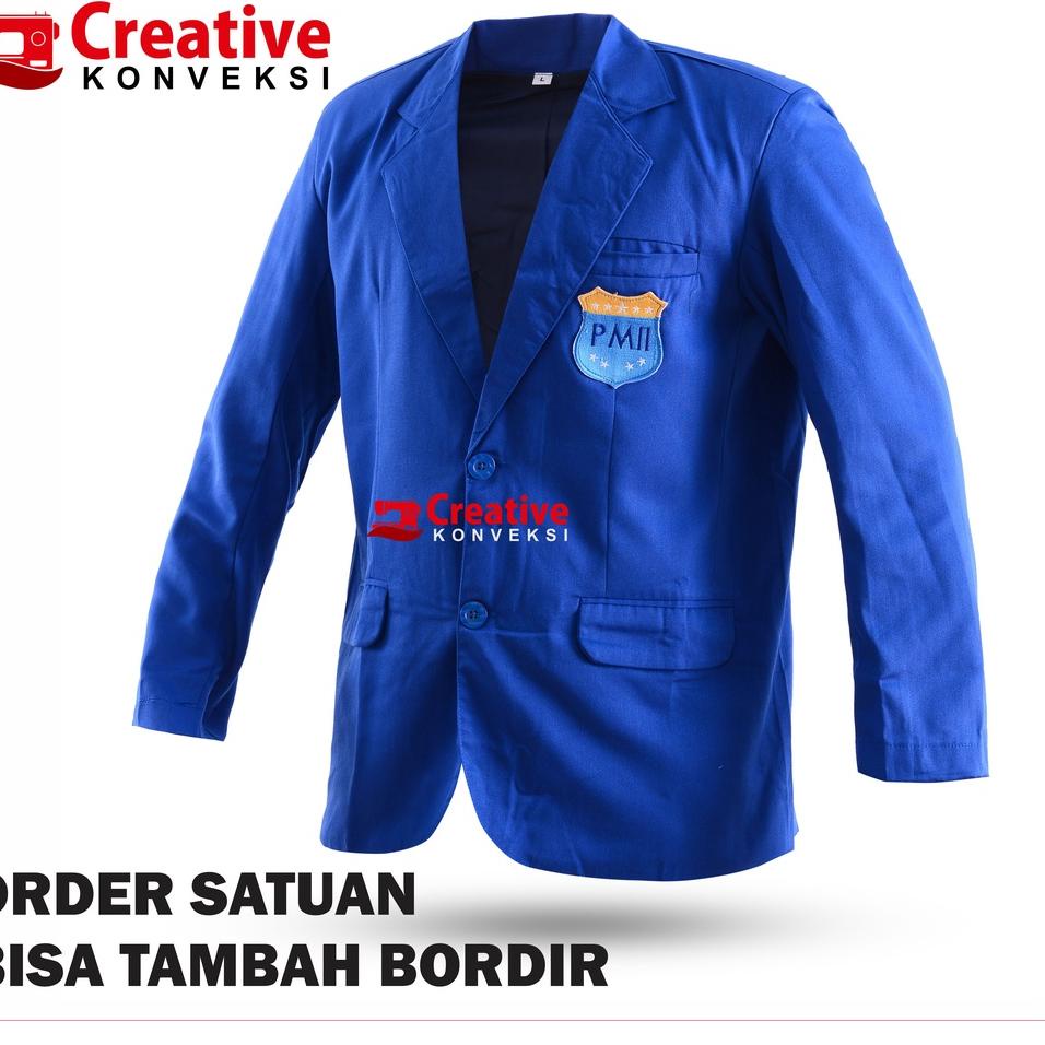 ㅞ JAS ALMAMATER PMII PREMIUM BORDIR NAMA & KOMISARIAT ➫