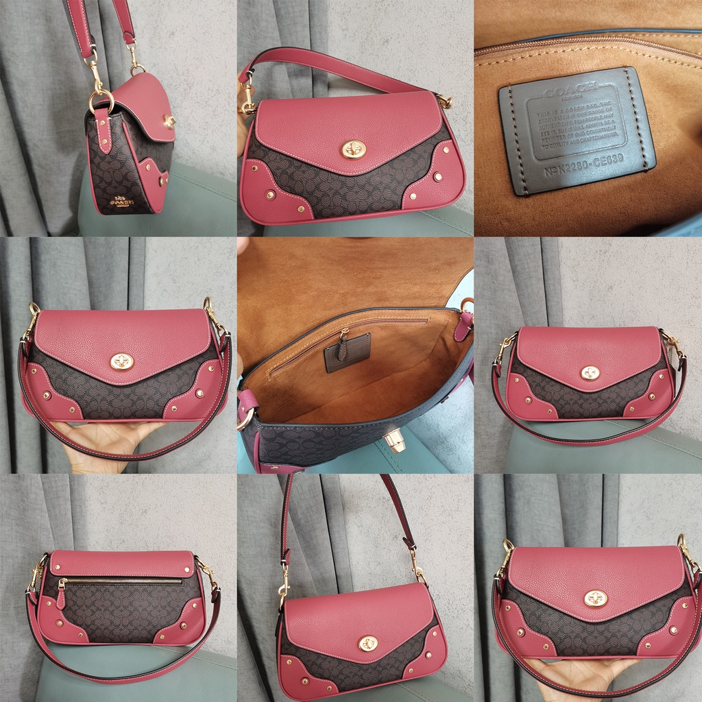CE639 CE634 CF438 coach Tas Selempang Wanita Tas Selempang Tas Tangan
