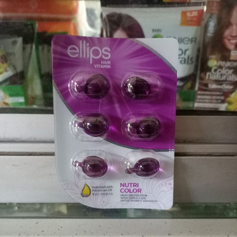 Ellips vitamin rambut saset blister isi 6 butir