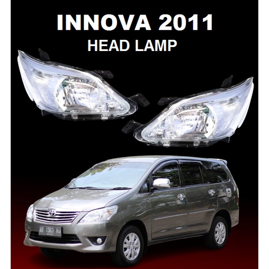 LAMPU DEPAN INNOVA 2011