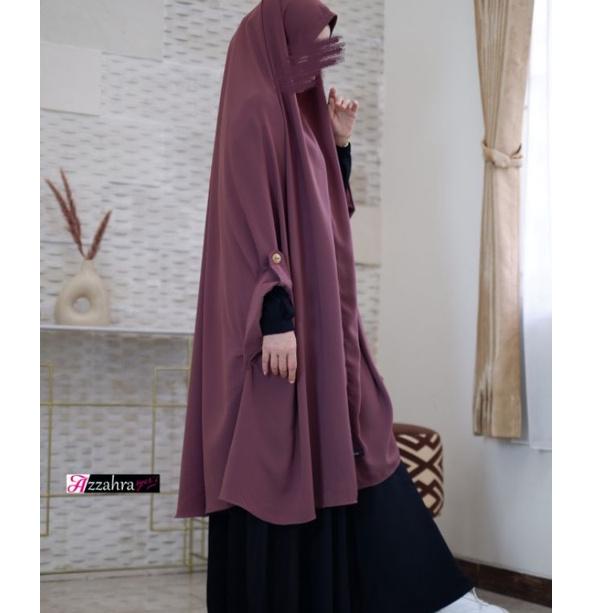 HOT SALE Khimar Dzulhijah by Azzahra Syari