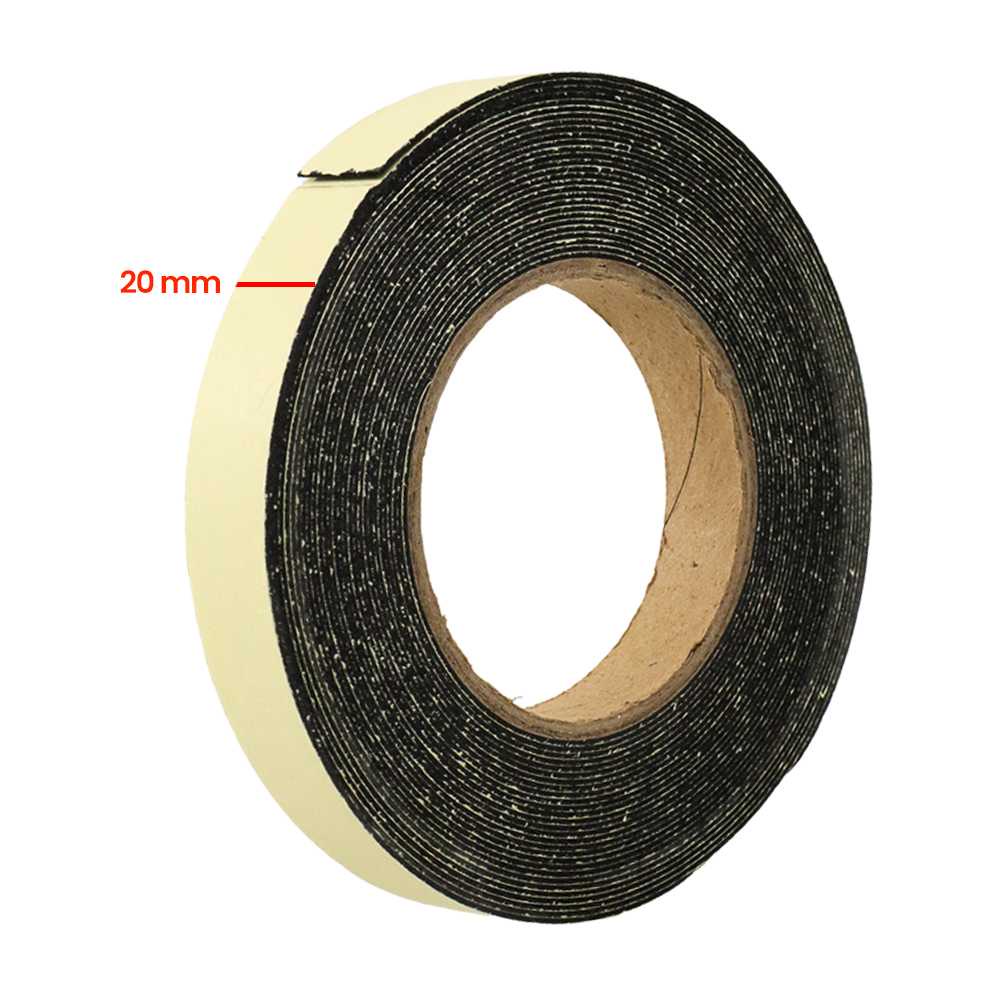 (BISA COD) FTIHSHP VENSTPOW Lis Strip Pintu Door Foam Sponge Rubber Seal 10 M - KK-062