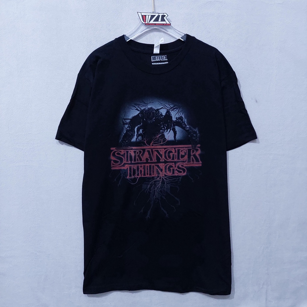 T Shirt Official STRANGER THINGS - MIND FLAYER LOGO GLOW Original