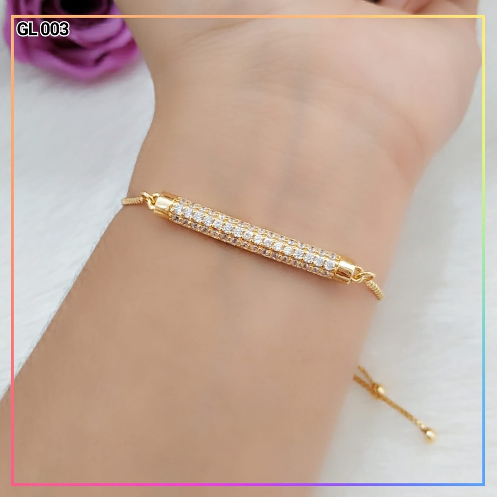 Gelang xuping gelang dewasa serut lapis emas gold GL 003