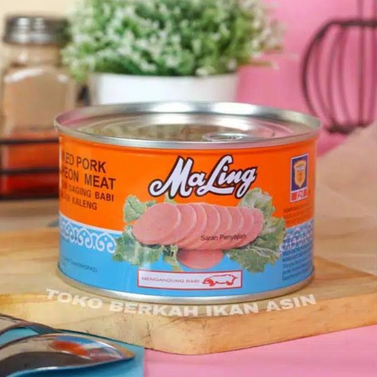 

ppd-89 Ma Ling Pork Luncheon TTS 397 Gram / Daging Ham MaLing Kaleng / Daging Babi .,,.,.,