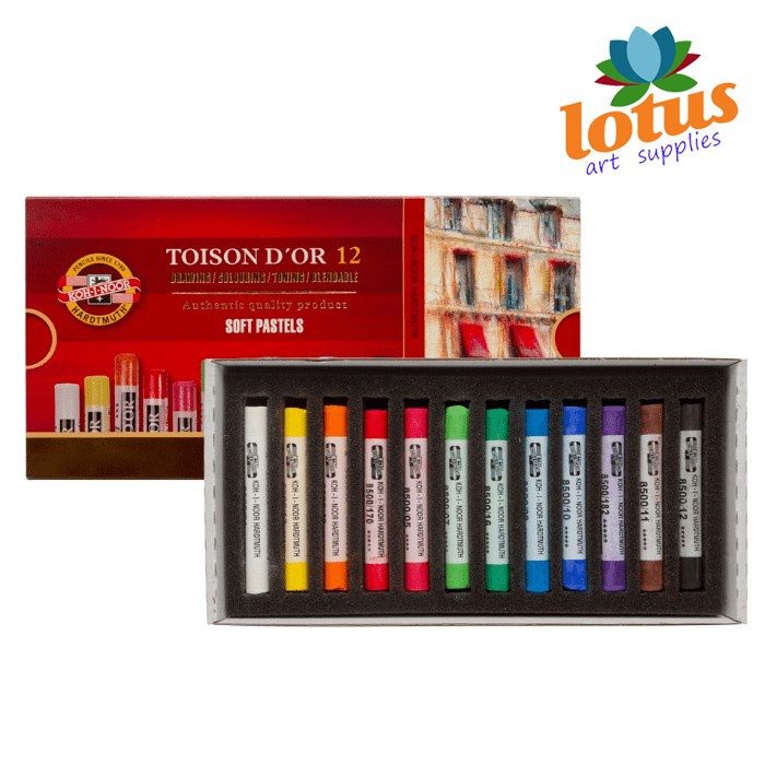 

Terlaris Koh I Noor Toison D Or Soft Pastel 12