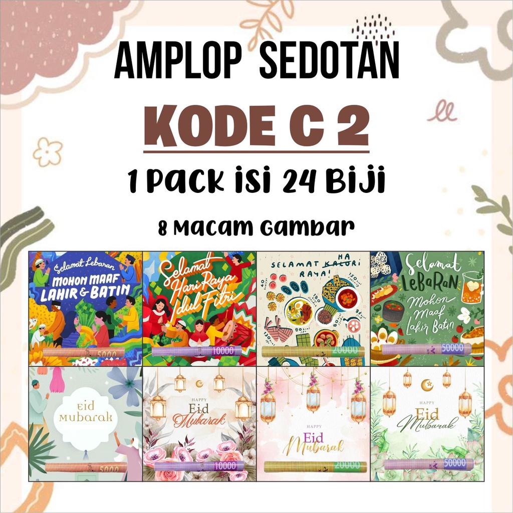 

AMPLOP SEDOTAN MURAH LEBARAN KODEC2