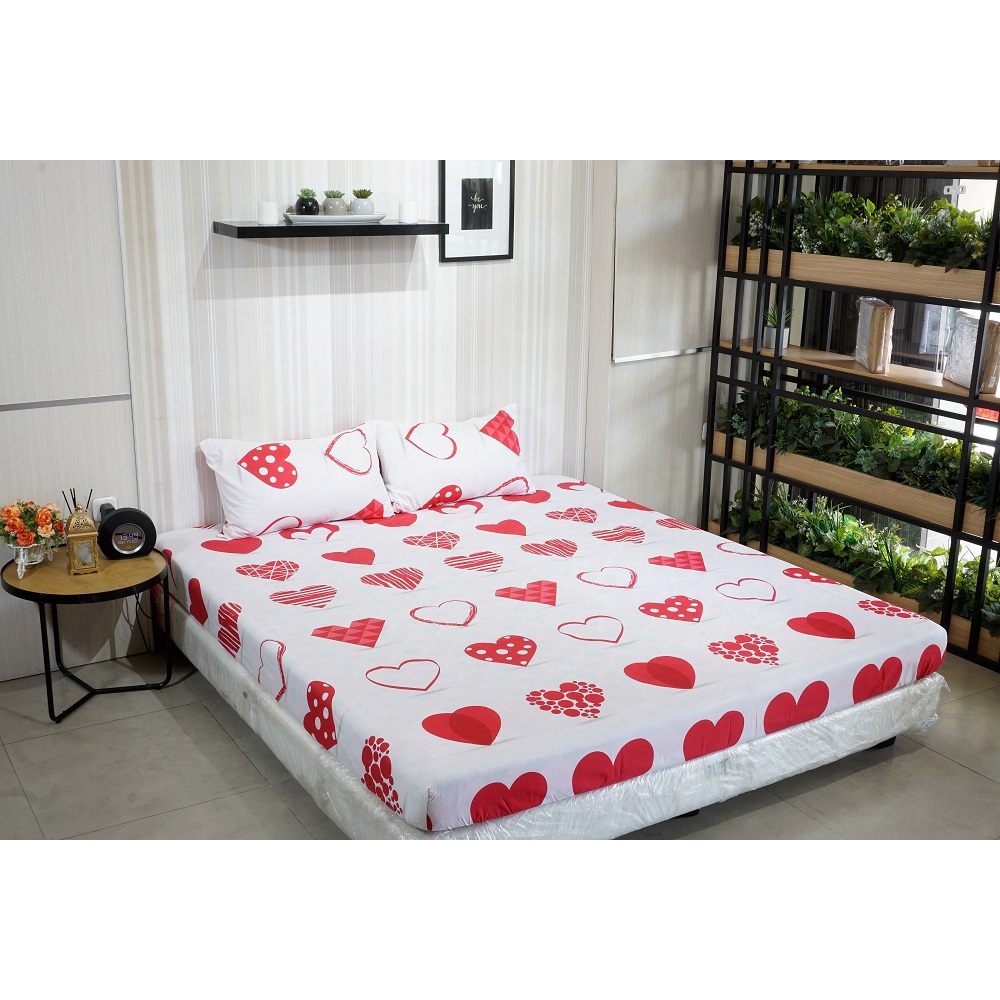 Idola Style Veronica Sprei 100 / 120 Micro Print Tinggi 20 cm MP-8027