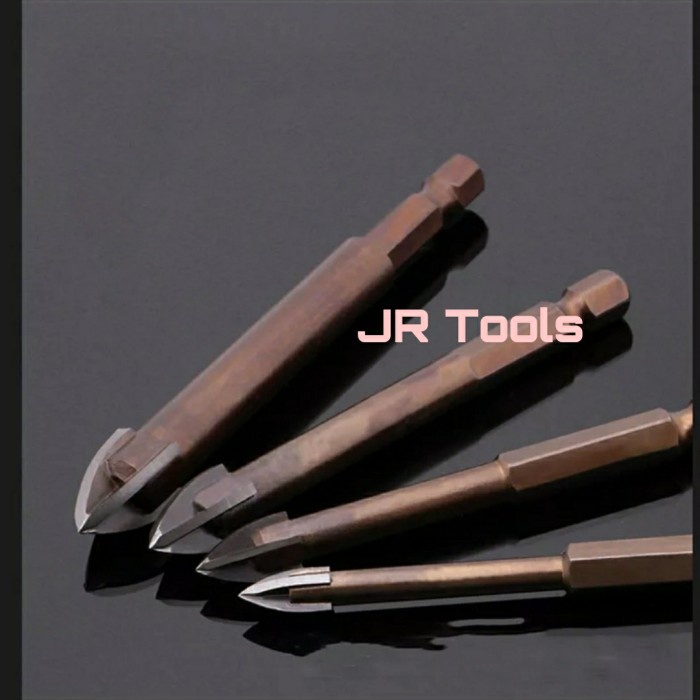 Terlaris ✨ -mata bor kaca granit 8mm 8m/m marmer keramik kualitas bagus tajam- 2.2.23