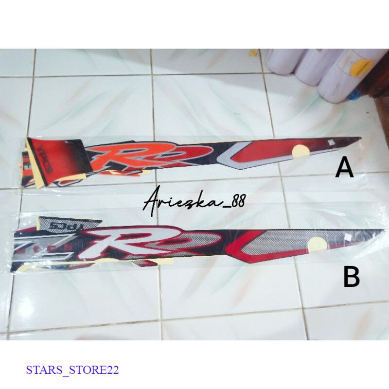 (ORI) Sticker Lis Striping Yamaha FIZ R FUL CLUT 2002 | stiker motor fiz r ful clut ORIGINAL