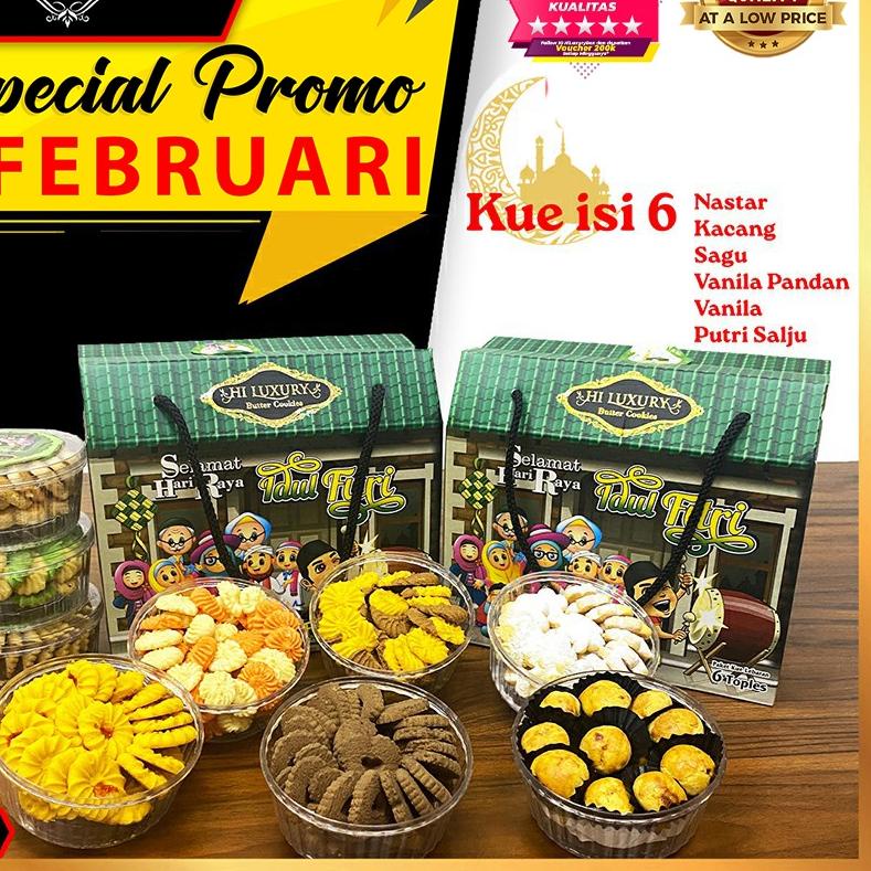 

♣ Paket Kue Lebaran-Parcel Kue Lebaran-Paket Kue Kering Idul Fitri-D34 ☏