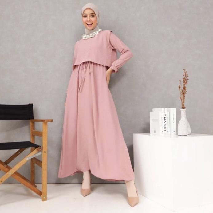 MENARIK Odeca - Maryam Dress - Gamis Syar'i Wanita