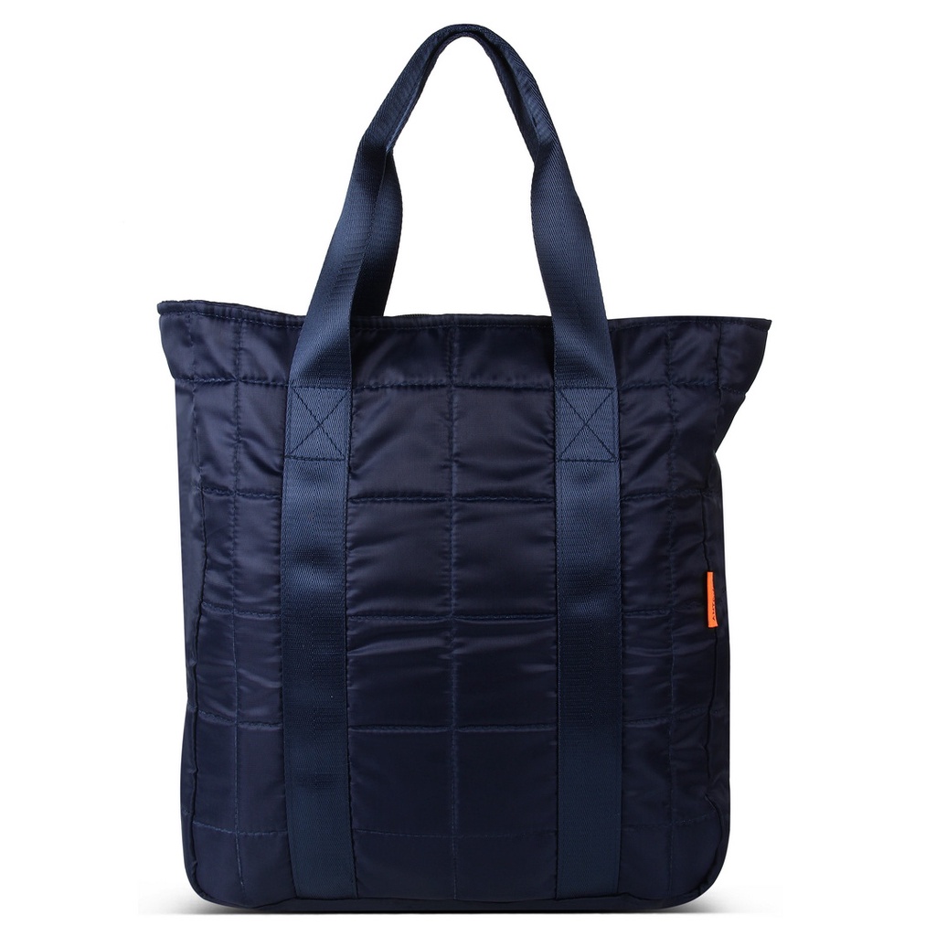 ANT PROJECT - Tas Tote Bag RUBIK Navy Slot Laptop - Tas Jing Jing Unisex