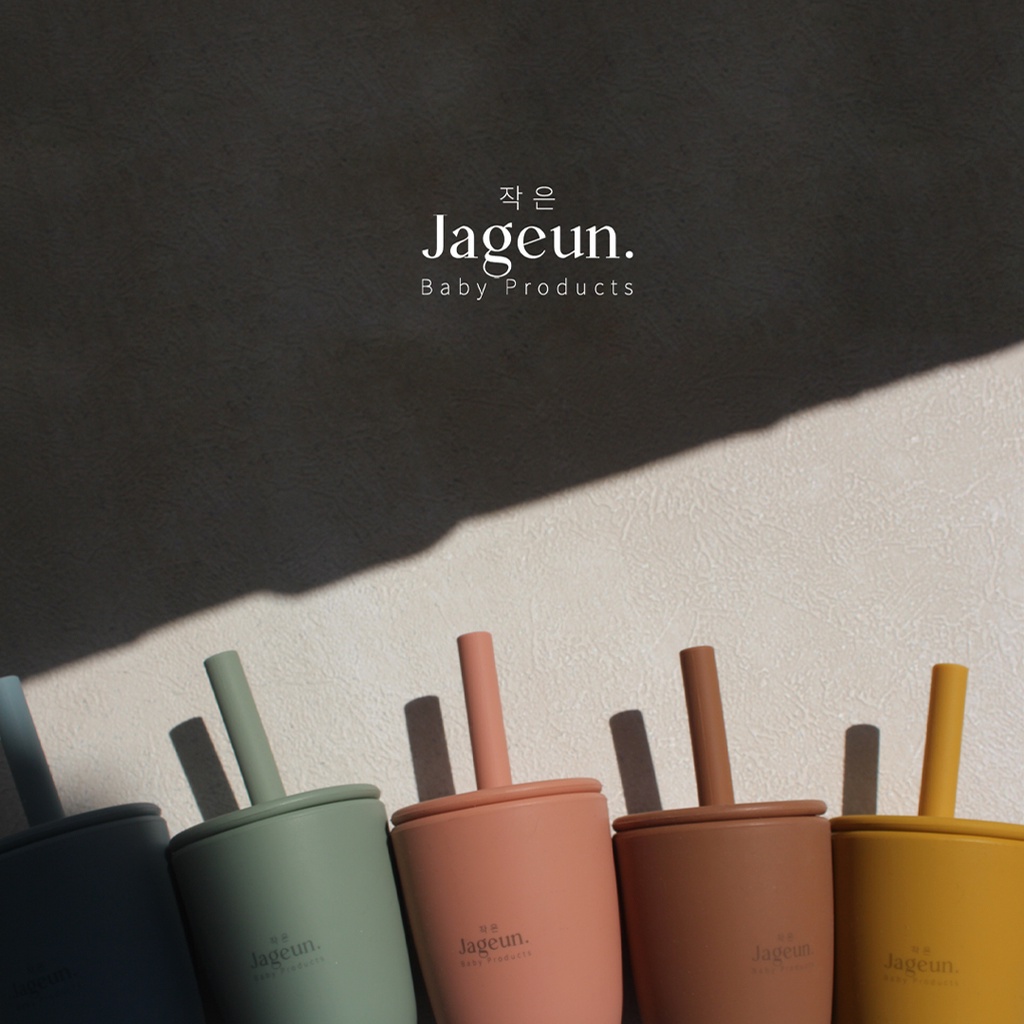 JAGEUN Premium Silicone Baby Open Cup | Gelas Training Bayi