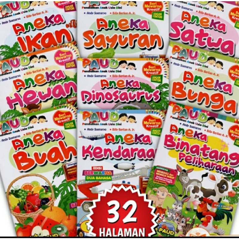 

BUKU MEWARNAI PAUD