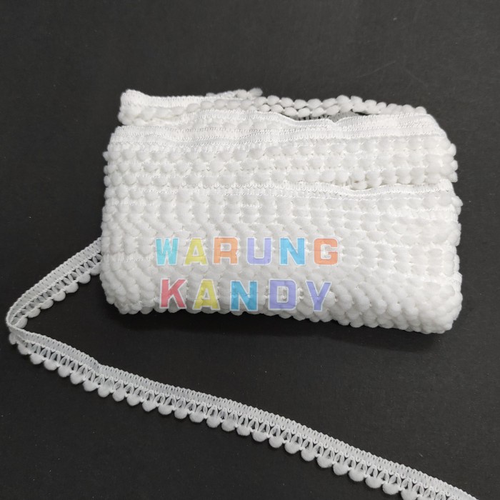 Terlaris Renda Baso Kecil Putih