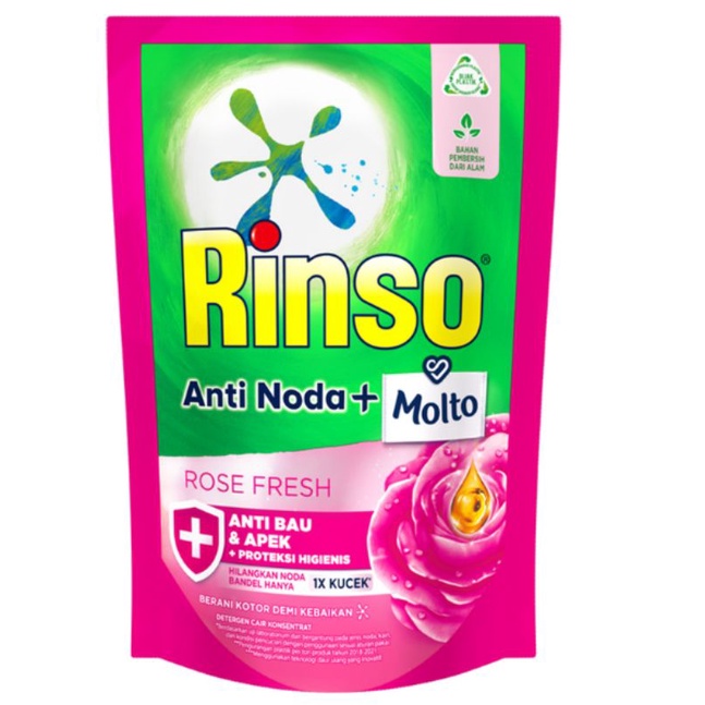 Jual Rinso Cair Anti Noda Plus Molto All Varian Ml Shopee Indonesia