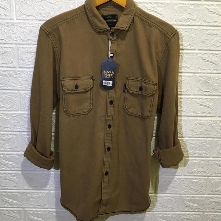 ❈ Kemeja Denim Pria Terbaru//Denim Pria//Kemeja casual ☆