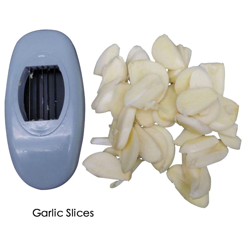 Solighter Garlic Slicer Parutan Penggiling Baru Menekan 2-in-1