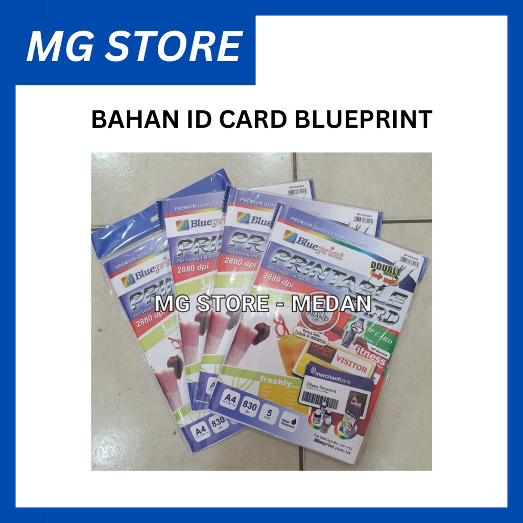 

BAHAN ID CARD PRINTABLE BLUEPRINT