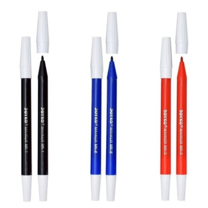 

Joyko Spidol Kecil Mk1 Mk2 Mk3 Hitam Biru Merah /marker permanent