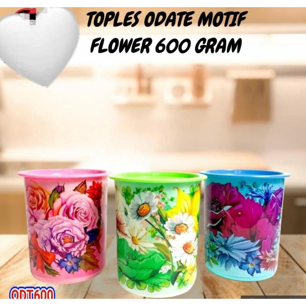 TOPLES OENTOENG ODATE CALISTA 0,6KG / TOPLES CALISTA MOTIF BUNGA REAL PICTURE