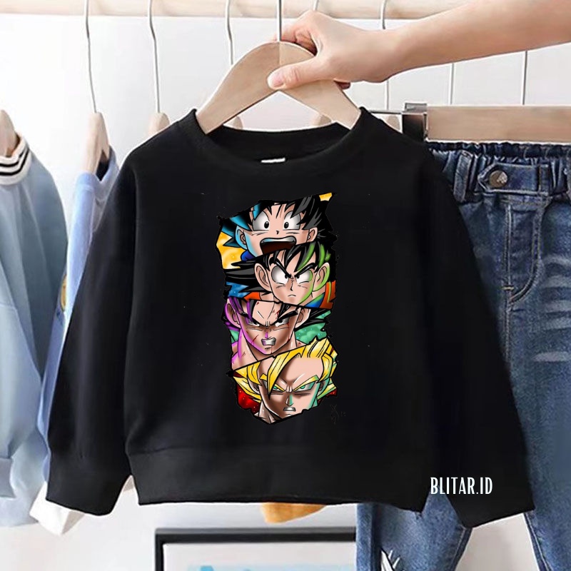 Baju Atasan Lengan Panjang Hoodie Jaket Sweater Anak Bayi Balita Tanggung Remaja Pria Wanita Laki La