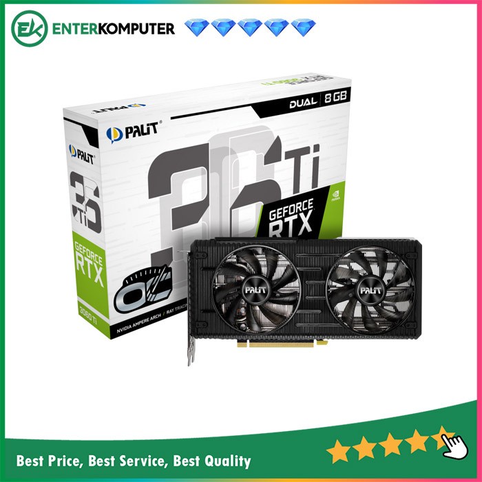 PALIT GeForce RTX 3060 Ti 8GB GDDR6 Dual OC V1