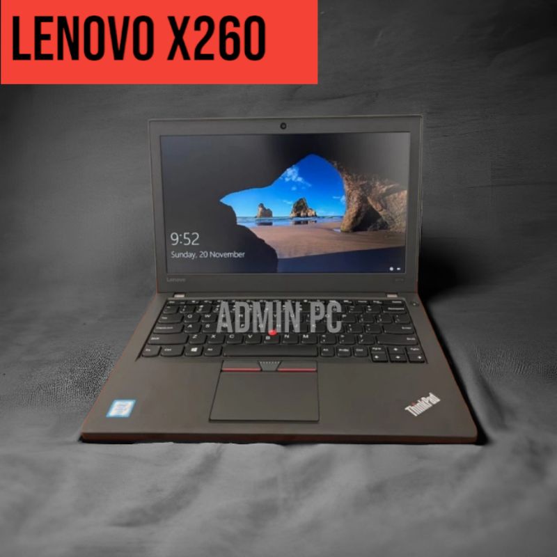 Lenovo thinkpad x260 core i5 gen 6 ram 8gb ssd 256gb