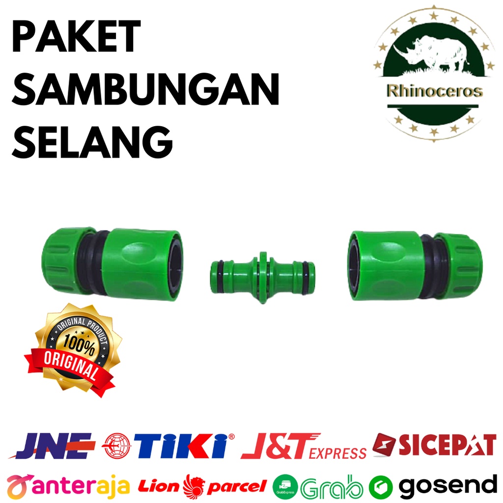 Sambungan Selang Air Paket Quick Connector Selang Konektor Lurus