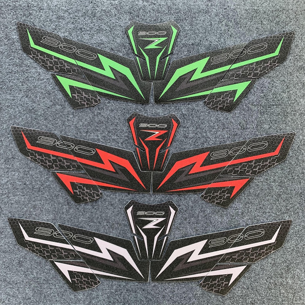 Stiker Aksesoris Motor KAWASAKI Decal Fuel Tank Pad Frosted Bahan Untuk KAWASAKI Z900 Z900 2022 2021