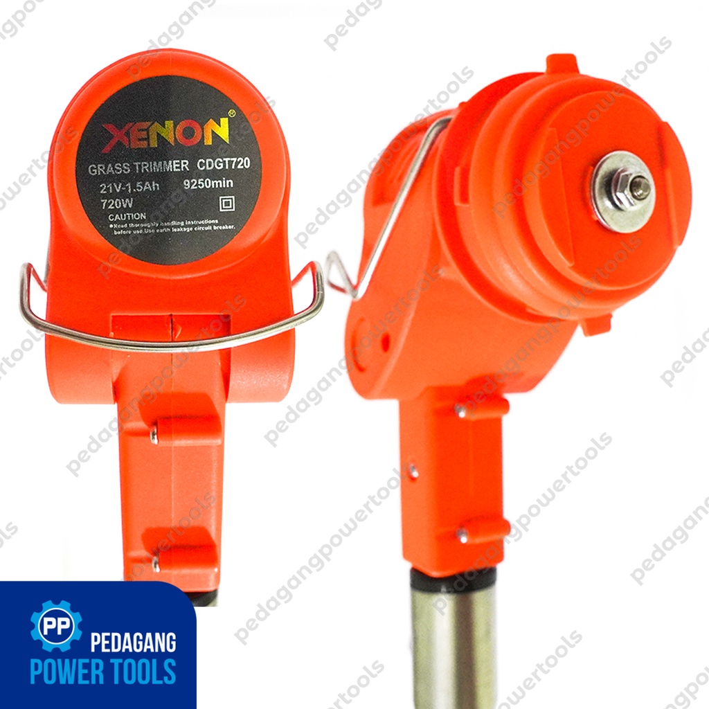 XENON MESIN POTONG GUNTING RUMPUT BATERAI 21V CORDLESS GRASS TRIMMER